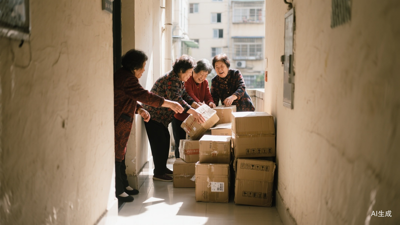 看到抢烟花箱子的大妈,我想起了“垃圾女王”